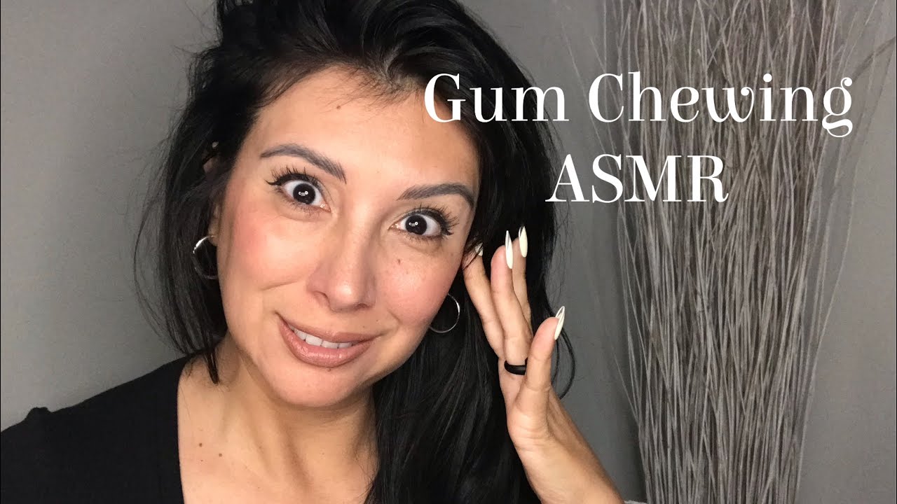 Gum Chewing ASMR: Am I the Ahole late ⏰ upload