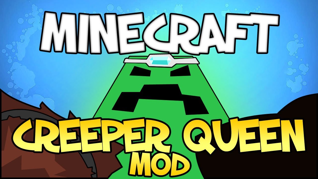 Minecraft Mod Showcase : CREEPER QUEEN Mod