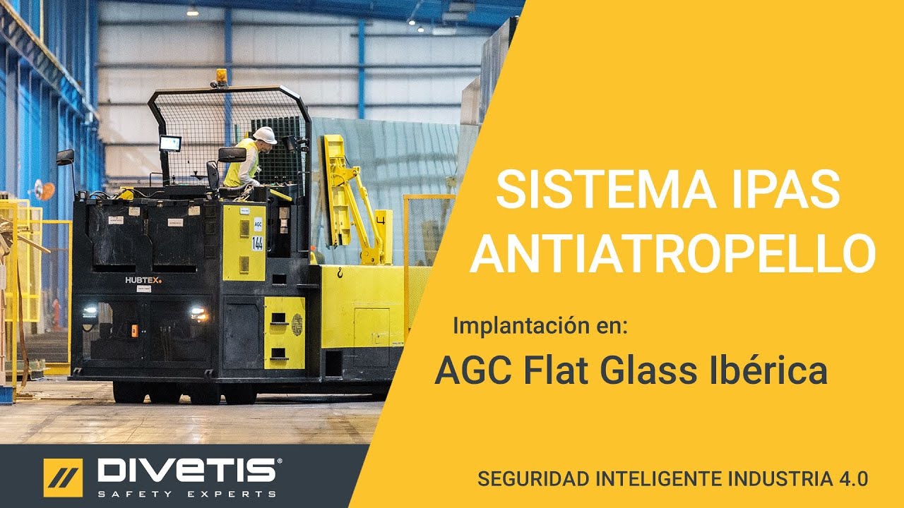 Sistema antiatropellos de peatones en la industria AGC Flat Glass Ibérica