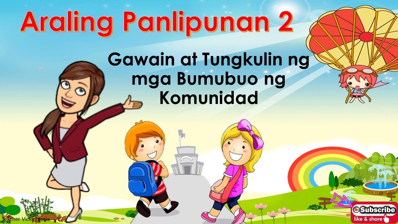 Gawain at Tungkulin ng mga Bumubuo ng KomunidadII Araling Panlipunan 2