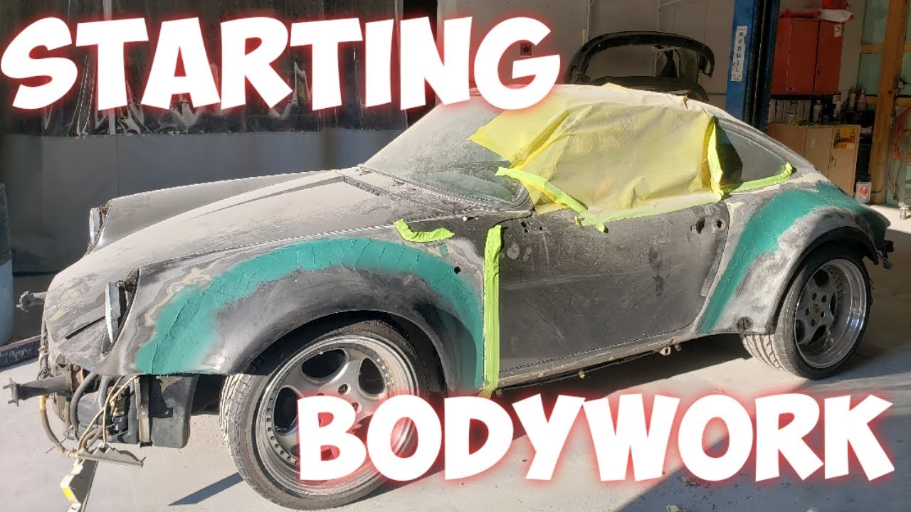 Performing bodywork on an air-cooled Porsche 911sc episode 2