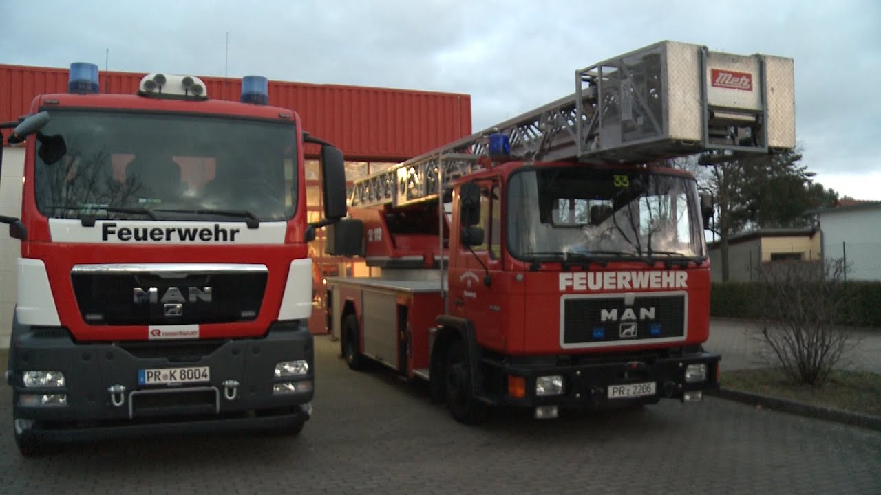 Wittenberge: Neue Drehleiter für die Freiwillige Feuerwehr