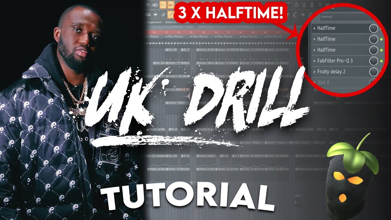 HOW TO MAKE A UK DRILL BEAT like MKthePlug and M1 On The Beat (UK Drill Tutorial - FL Studio)