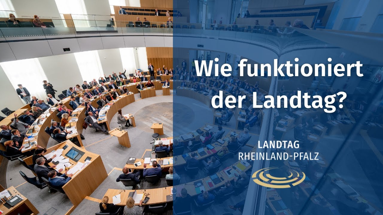 Wie funktioniert der Landtag Rheinland-Pfalz?