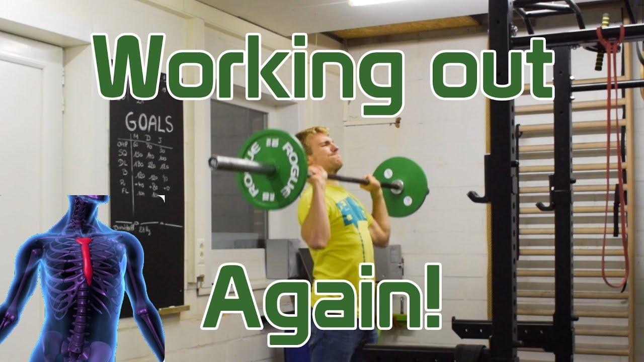 Sternum pain: When can you start WORKING OUT again?