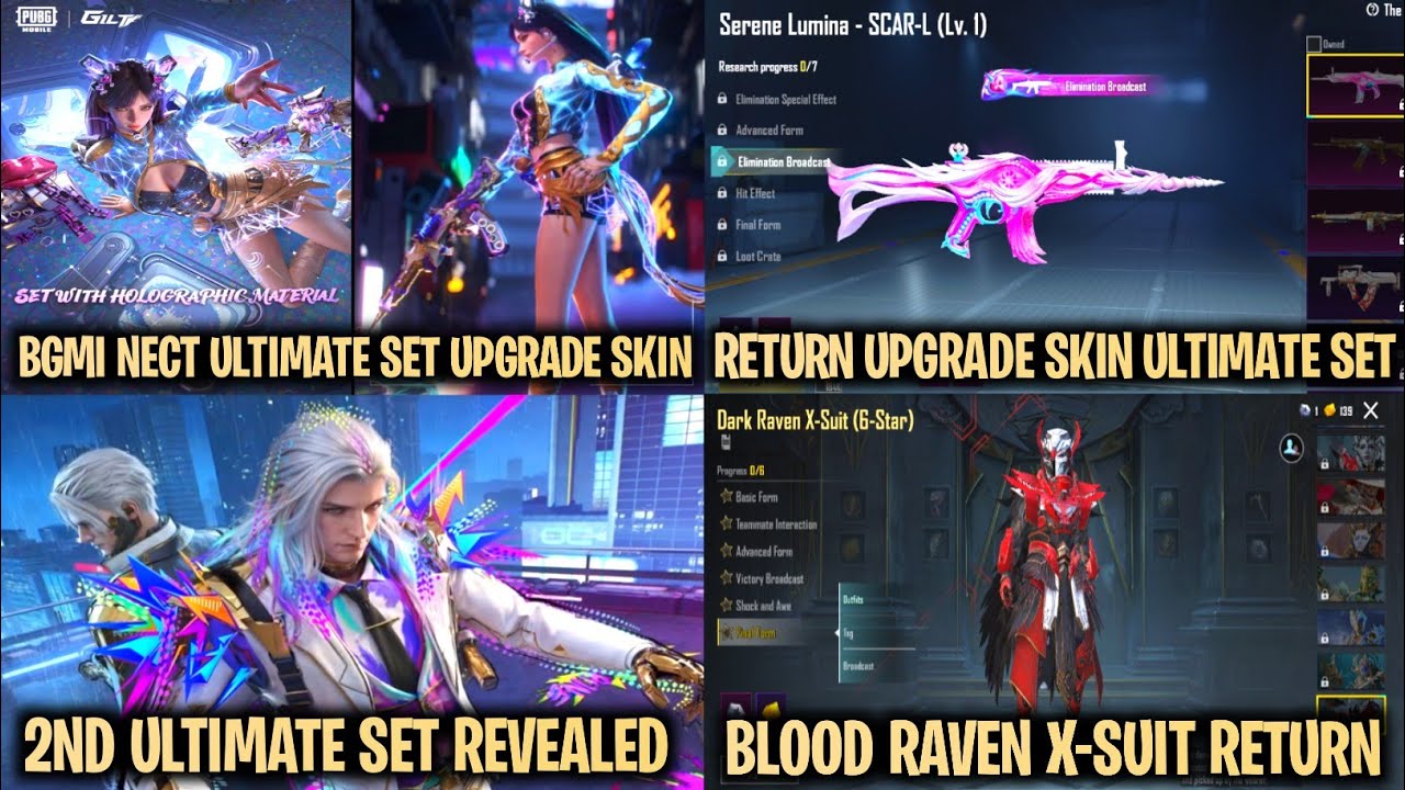 Good News 😍4.3 Ultimate Set First Look | Return Ultimate Set Upgrade Skin | Bgmi Next X-Suit Coming
