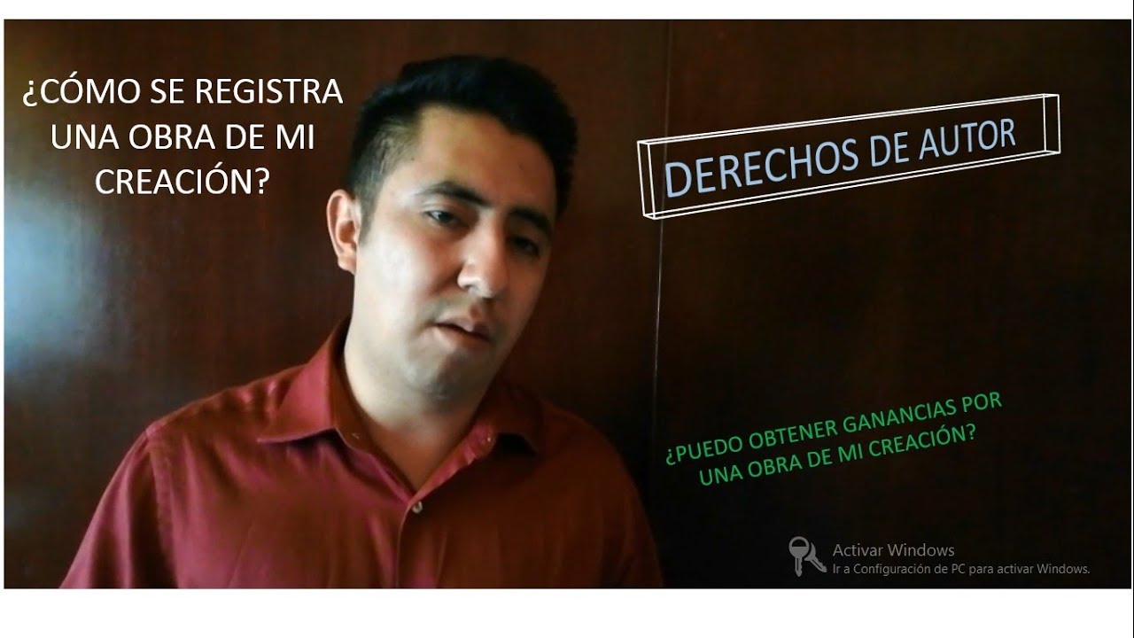 ¿Te has preguntado cómo se registra una obra por derechos de autor?