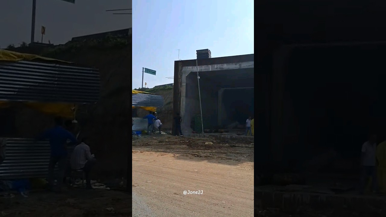 🛣️Perungalathur New 🚗Service Road 🛣️ Near Old GST Road WIP✨ #shorts #perungalathur #newroads #servic