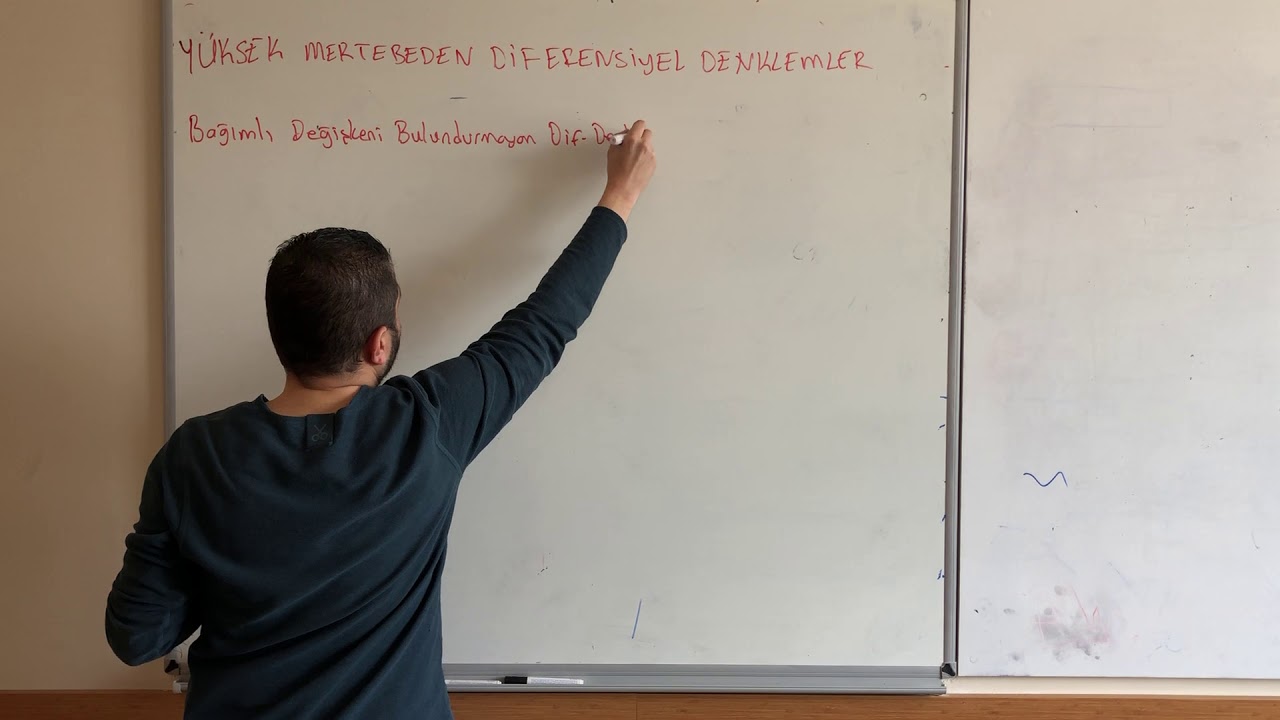 Halis Bilgil Yüksek Mertebeden Diferansiyel Denklemler
