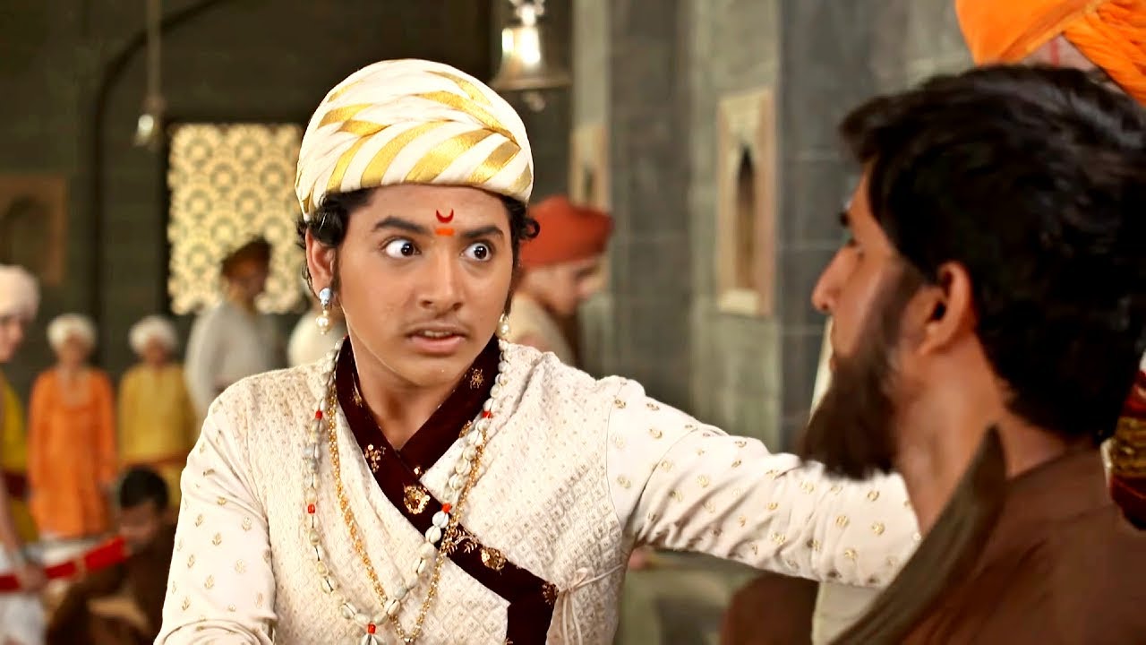 जा जाऊन सांग त्या अमीनला शहाजी राजेंचा मुलगा शिवाजी आलाय | Swarajya Janani Jijamata | Full EP - 295