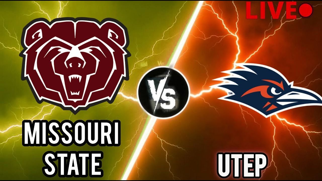 UTEP Miners Vs Missouri State Bears Live | NCAA Men's Basketball | PLAY BY PLAY | SCOREBOARD