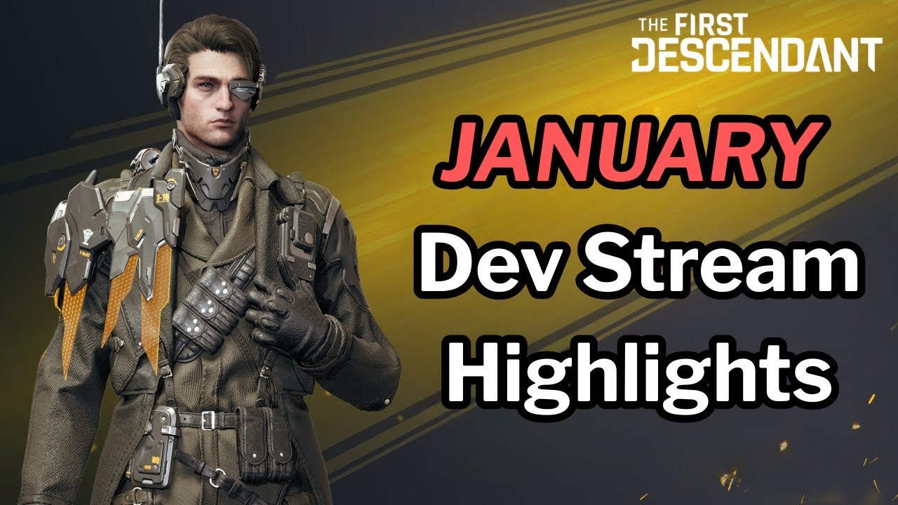 First Descendant - Jan Dev Stream Recap - Enzo Rework, Thunder Cage Buffed !