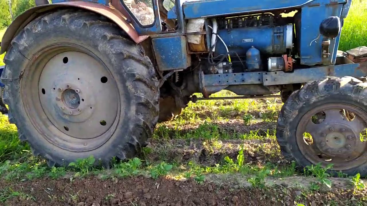 Т-40 обзор самодельного навесного оборудования