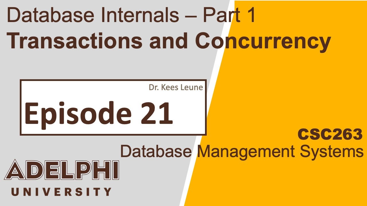 Database Transactions and Concurrency