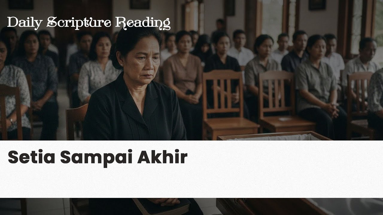SETIA SAMPAI AKHIR - Daily Scripture Reading 23 Januari 2026