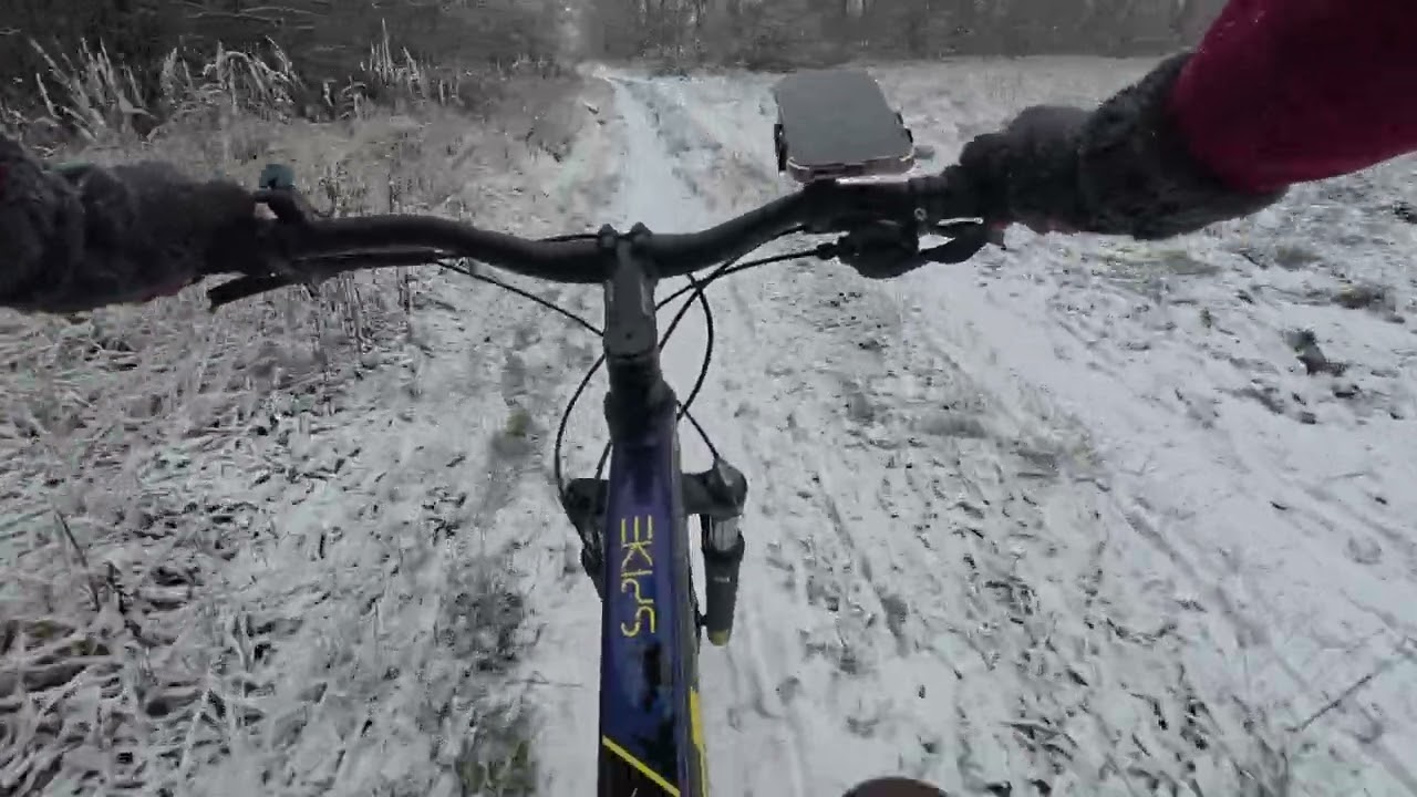 Cycling in winter be like