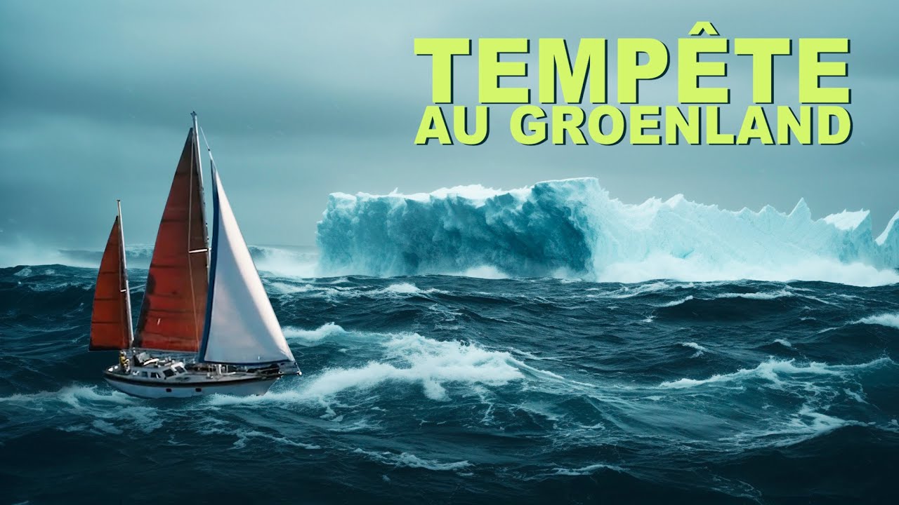 J'affronte une tempête au Groenland