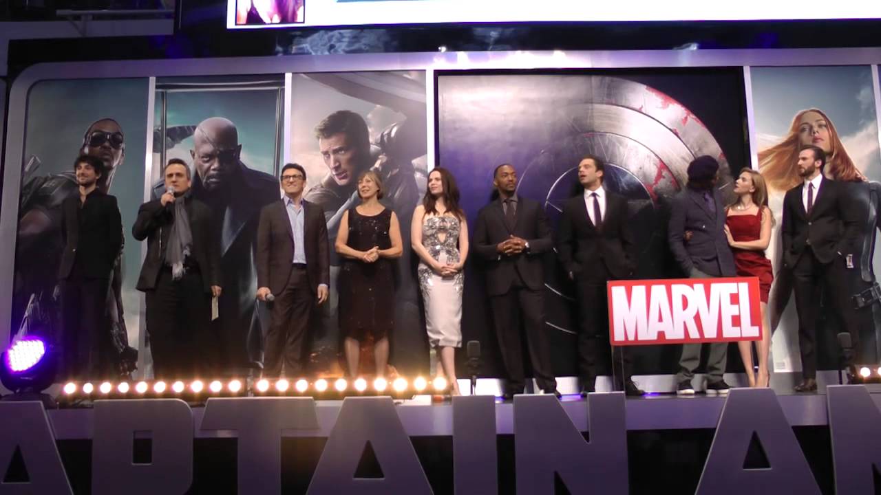 Captain America: The Winter Soldier Premiere Cast Lineup
