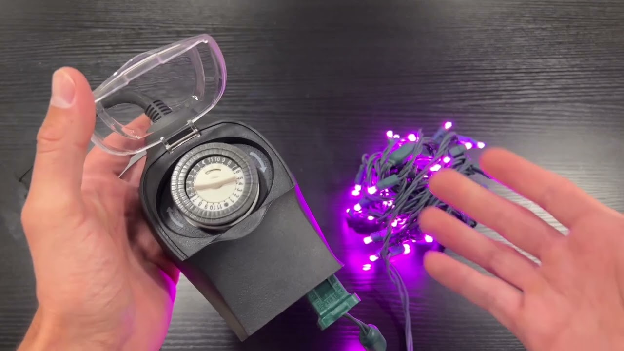 How to Use a Mechanical Timer for Christmas Lights | Step-by-Step Turorial