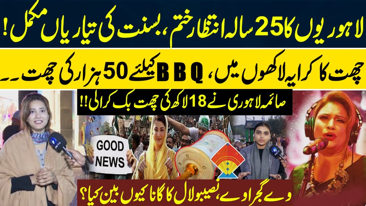 Basant in Lahore  | Wait Is Over | Public Excited On Return of Basant After 25 Years | Saima Lahori