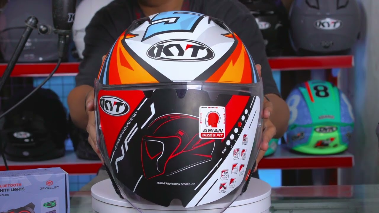 REVIE SINGKAT HELM KYT NFJ JAUME MASIA 2021 ORIGINAL