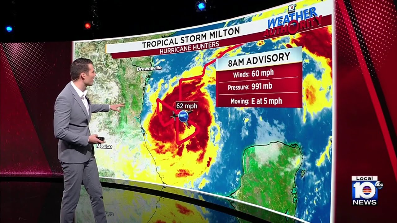 Tropical Storm Milton to strengthen into hurricane