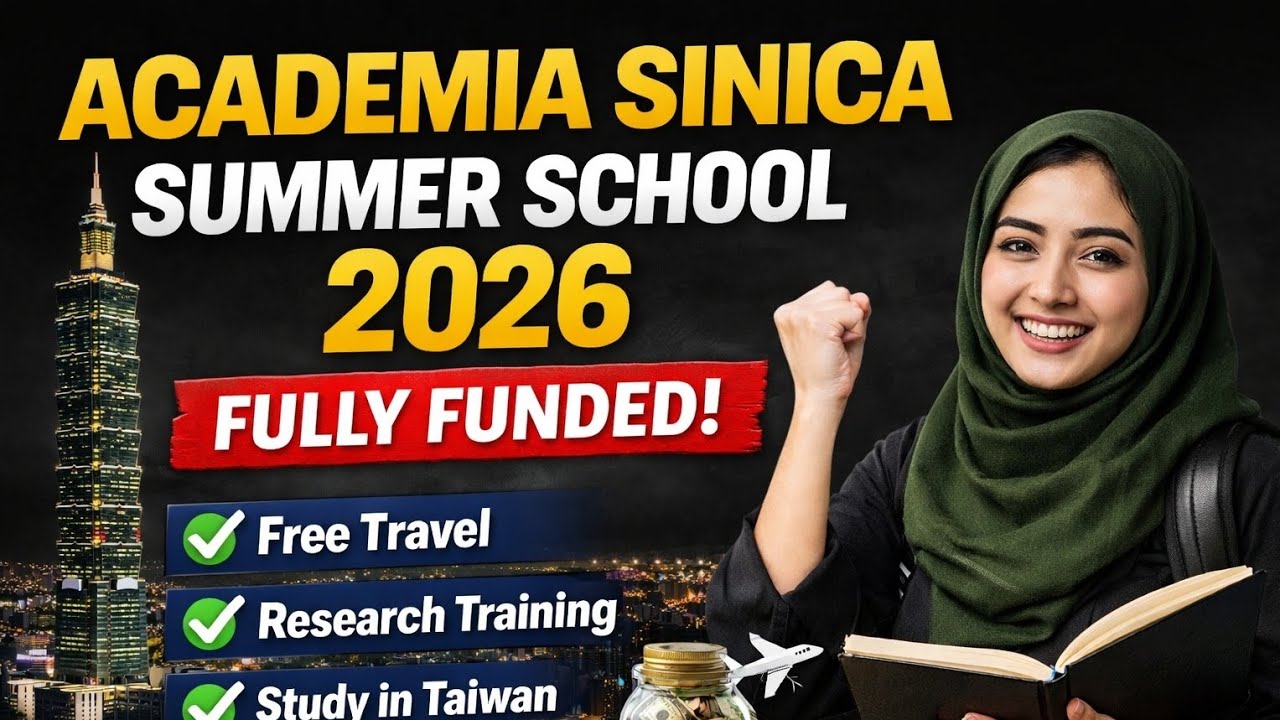 Academia Sinica Summer School 2026 in Taiwan | Fully Funded Summer Program