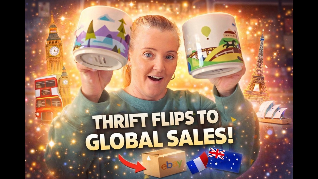 These are our favorite sales!  Thrift Flips to eBay Profits + Why I Sell International