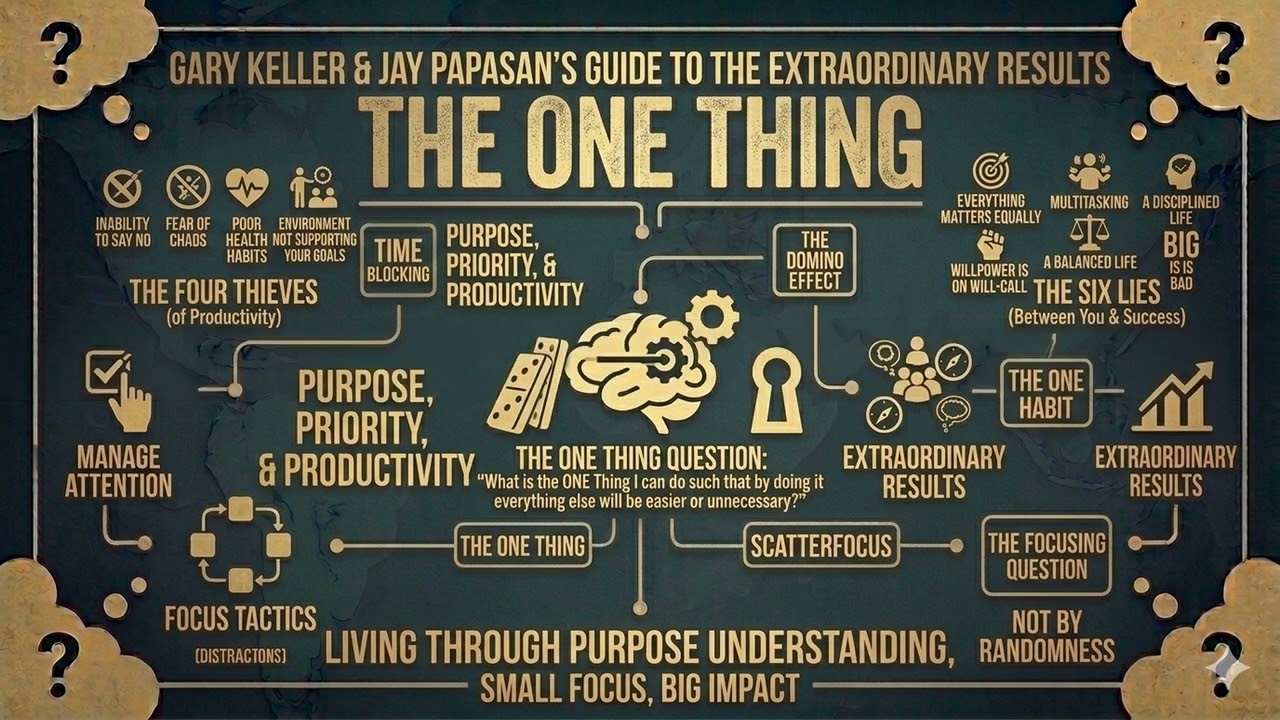 The One Thing: The Surprisingly Simple Truth Behind Extraordinary Results (Gary Keller-Jay Papasan)