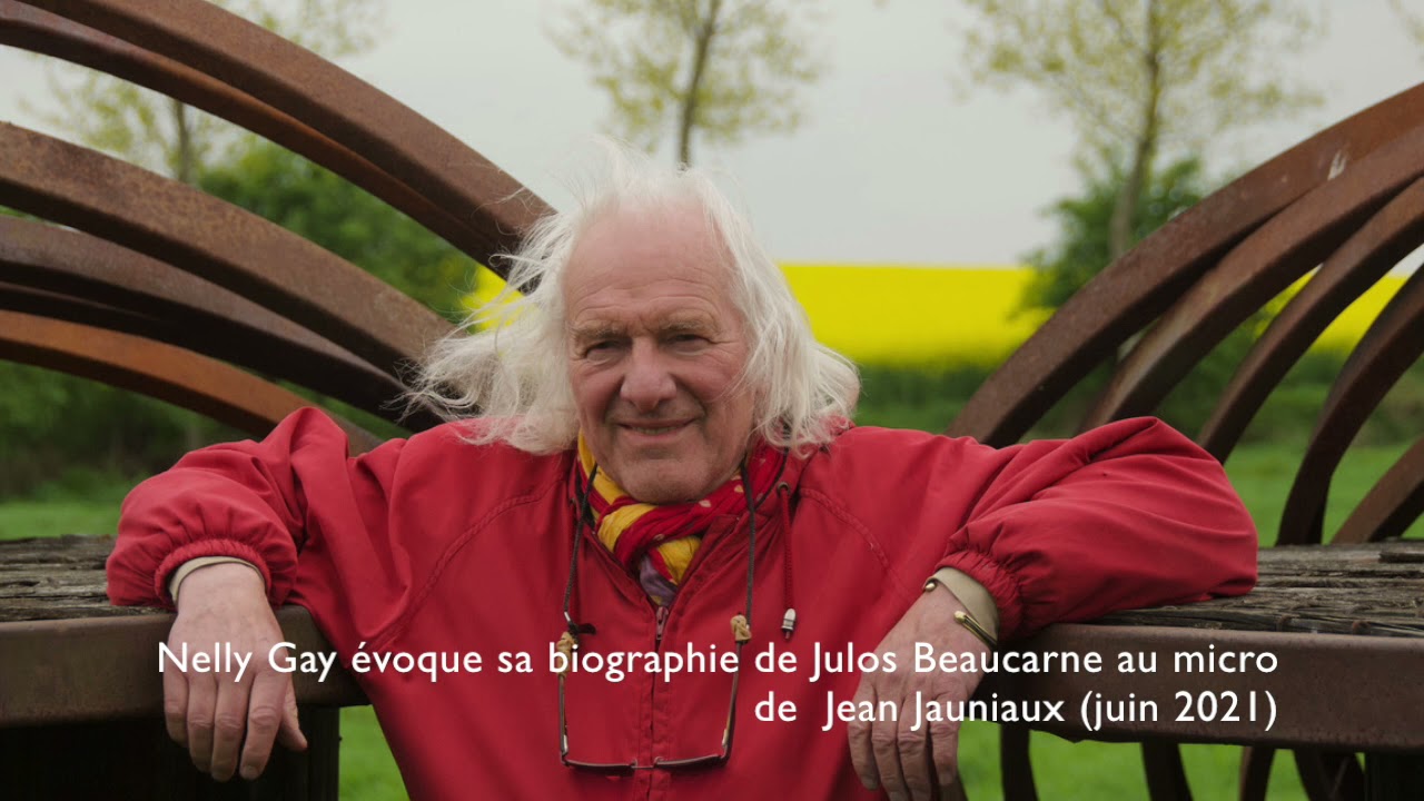 Nelly Gay évoque sa biographie de Julos Beaucarne au micro de Jean Jauniaux