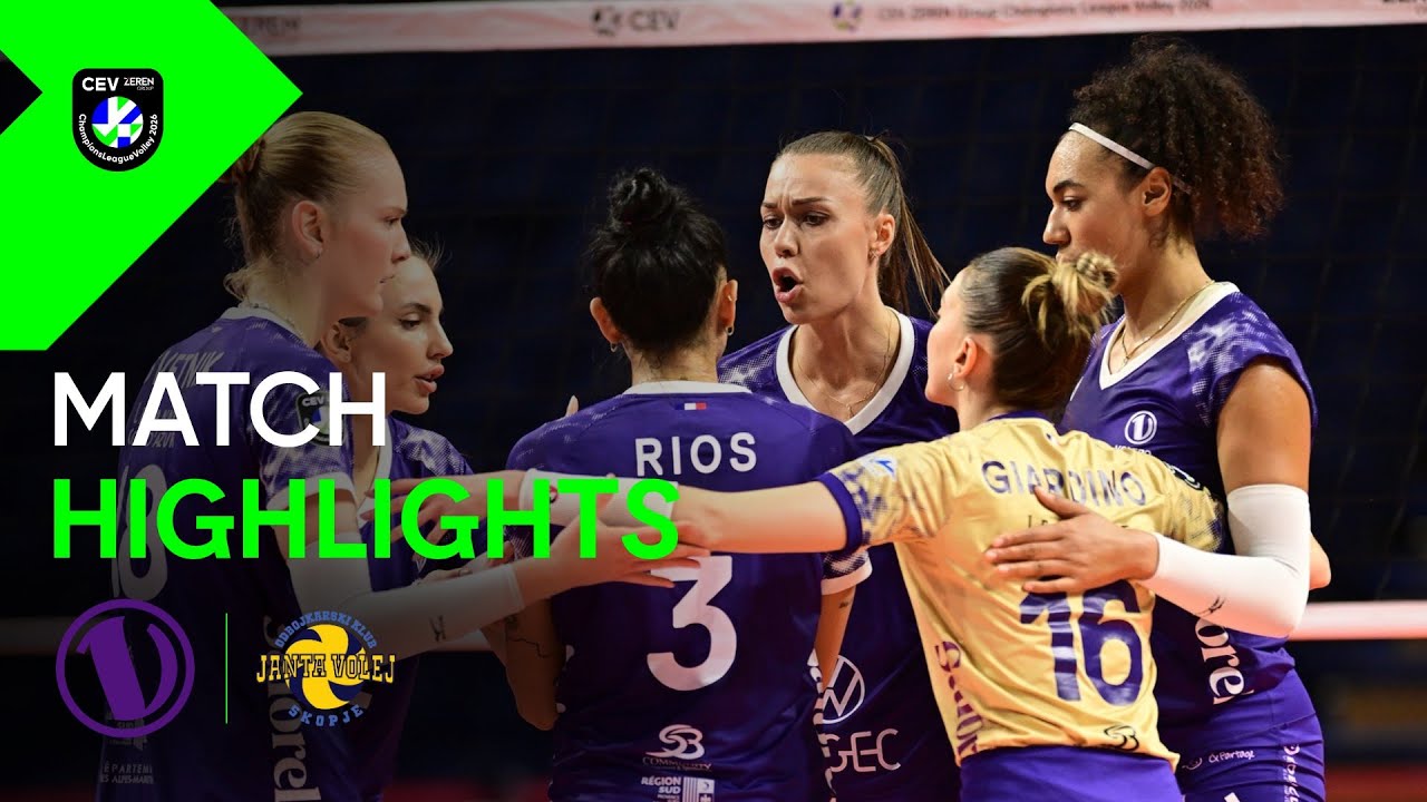 Highlights | Volero LE CANNET vs. Janta Volej KISELA VODA | CEV Champions League Volley 2026