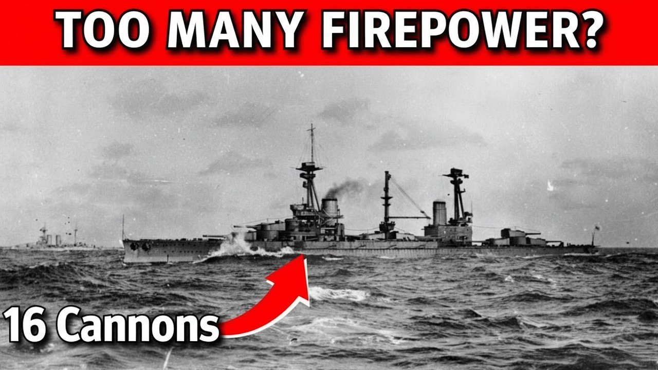 HMS Agincourt: Линкор со слишком большим количеством орудий