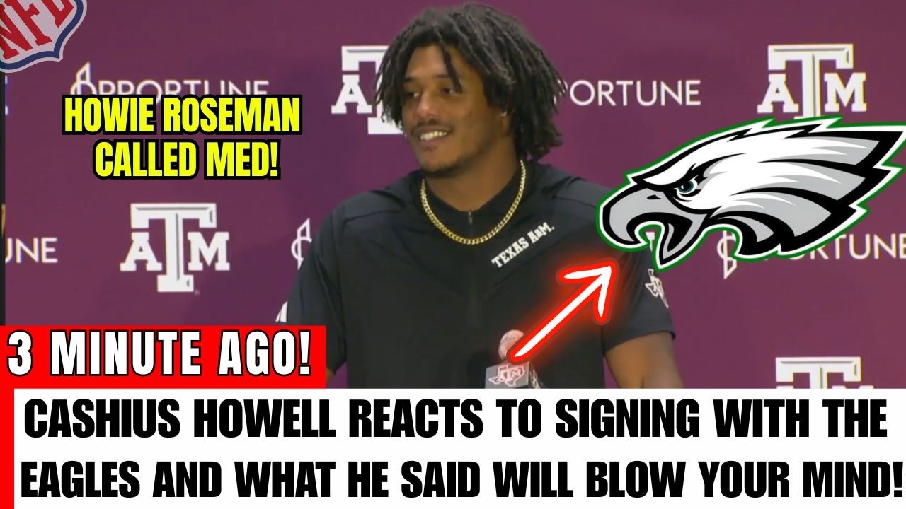 🚨Вы не поверите, что сказал Кэшиус Хоуэлл о подписании контракта с «Филадельфия Иглз»! PHILADELPH...