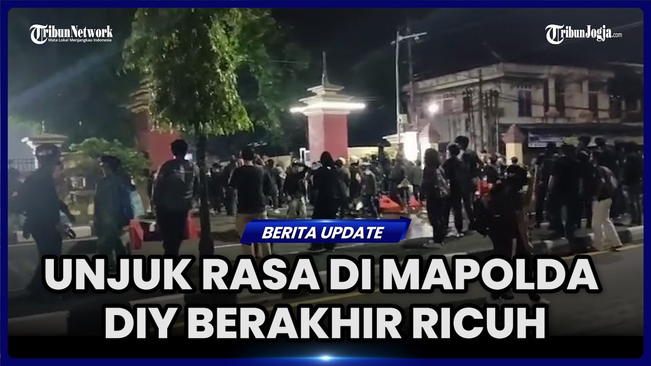 UNJUK RASA DI MAPOLDA DIY BERAKHIR RICUH, 3 MAHASISWA DIKEMBALIKAN KE REKTORAT