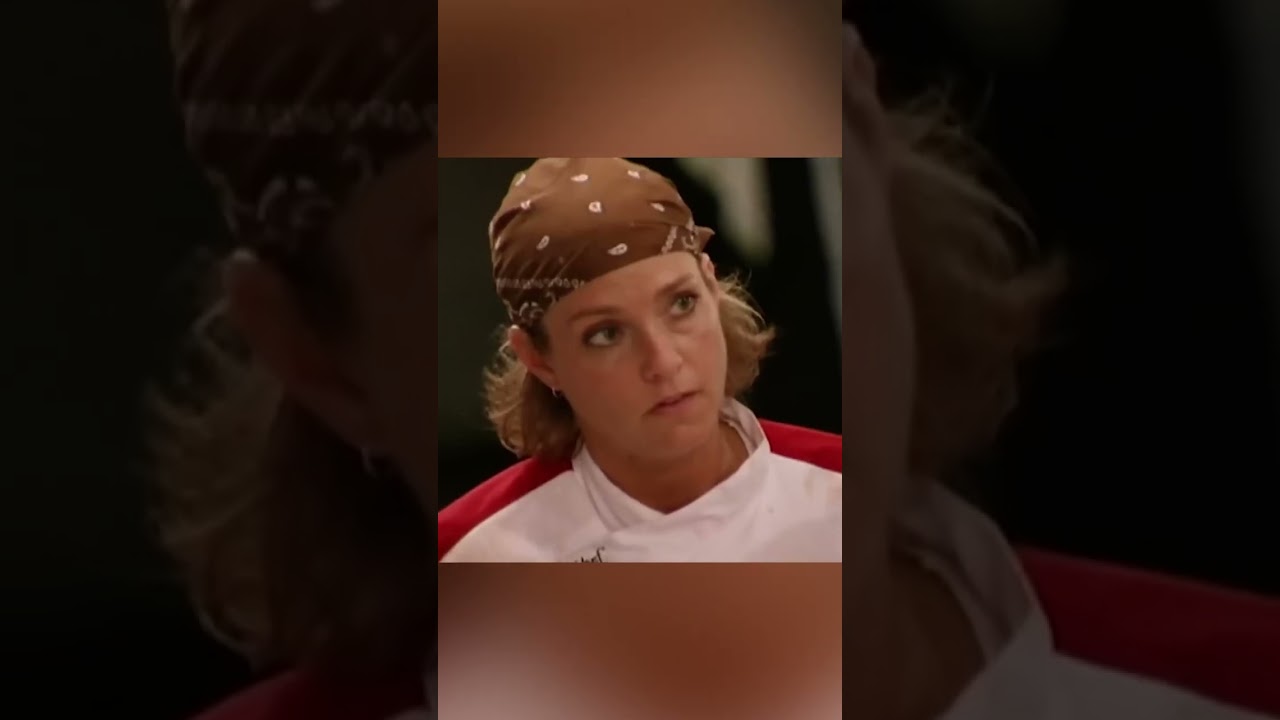 Hell&rsquo;s kitchen chef Rachel know&rsquo;s she fucked up #hellskitchen #chef