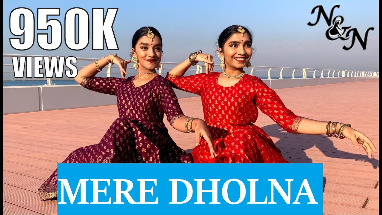 Mere Dholna - Bhool Bhulaiyaa | Semi-classical Dance | Bharatanatyam | Nidhi & Neha