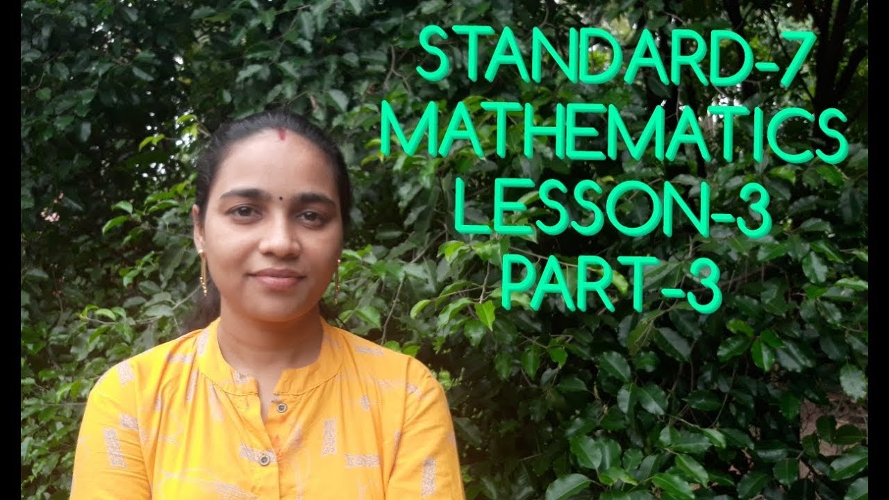 STANDARD-7[KERALA SYLLABUS]MATHEMATICS:LESSON-3[UNCHANGING RELATIONS][PART-3]