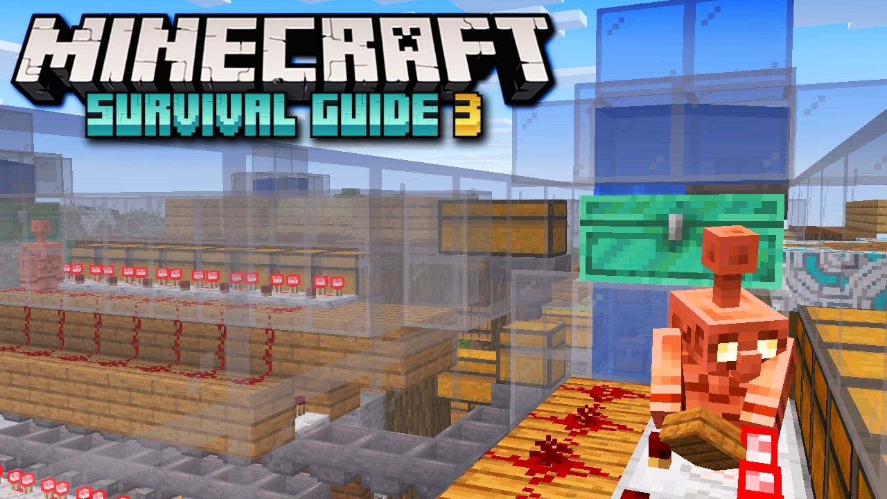 Хранилище с помощью медного голема! ▫ Руководство по выживанию в Minecraft, сезон 3 ▫ Обучающее в...