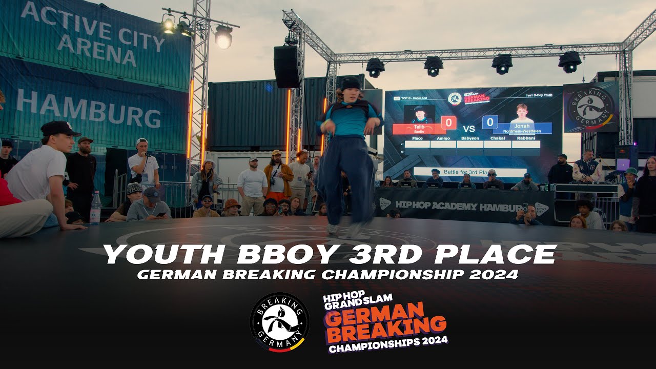 Talib vs Jonah | BBOY YOUTH 3RD PLACE | GERMAN BREAKING CHAMPIONSHIP 2024