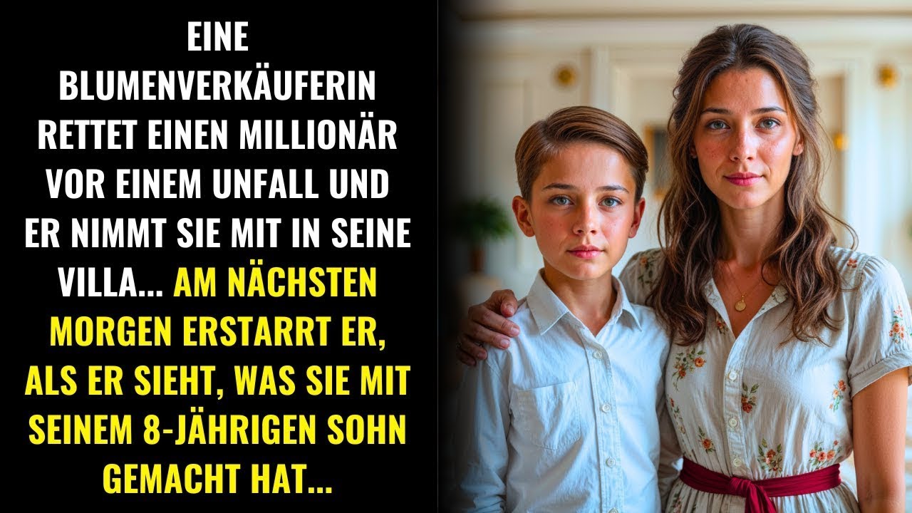 EINE VERKÄUFERIN RETTET EINEN MILLIONÄR UND ER BRINGT SIE IN SEINE VILLA... AM NÄCHSTEN MORGEN...