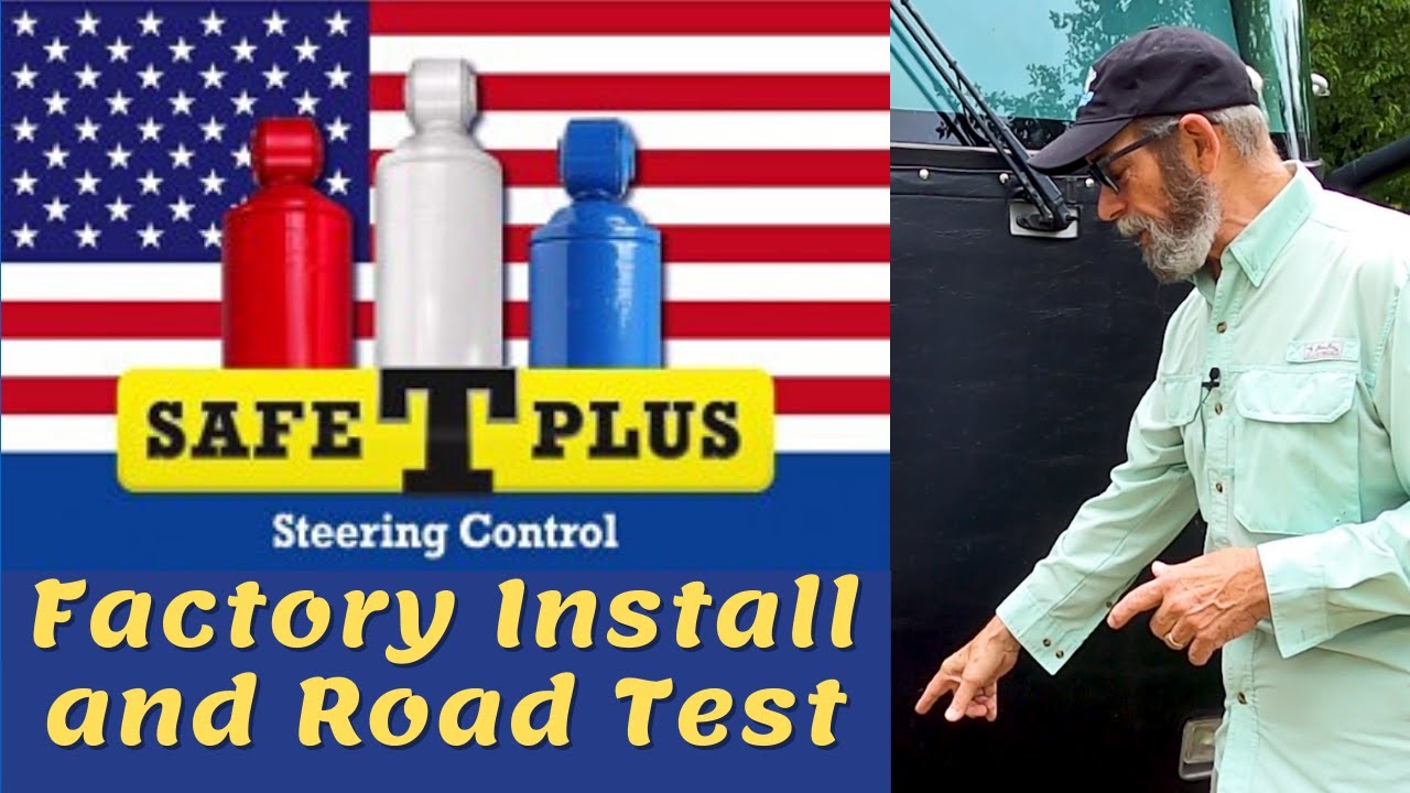 Safe T Plus Factory Install and Road Test. - RV Steering Control