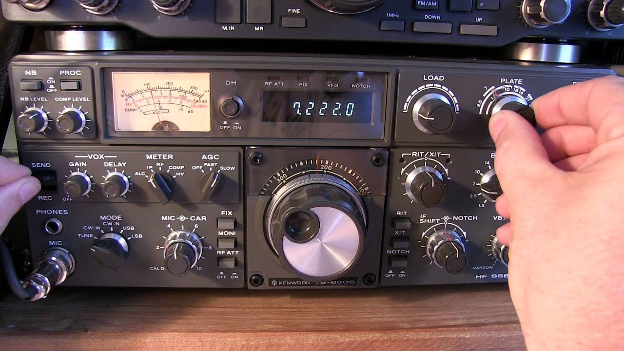 #153: Как настроить гибридную установку/трансивер Kenwood TS-830S | TS-520 TS-530 TS-820