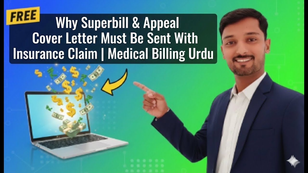 Why Superbill & Appeal Cover Letter Must Be Sent With Insurance Claim | Medical Billing Urdu