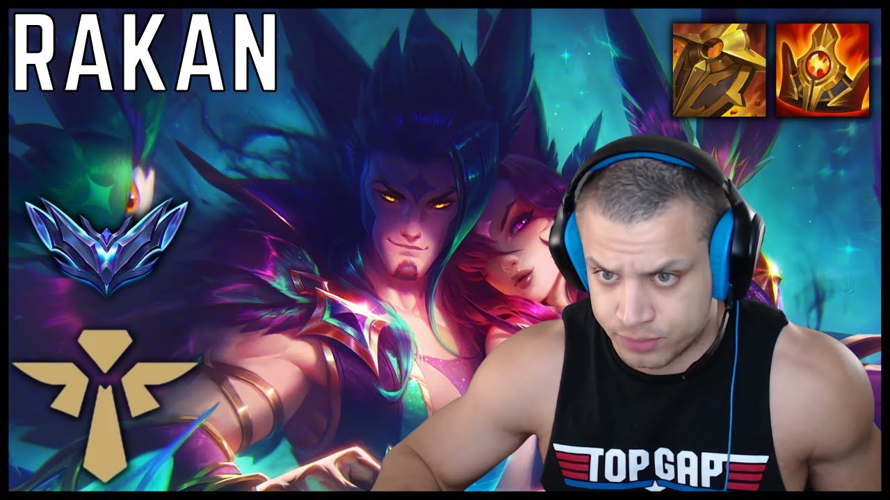 💎 Tyler1 MY KNOCK UPS ARE CLEAN | Rakan Support Gameplay | Support Challenge | Season 12 ᴴᴰ