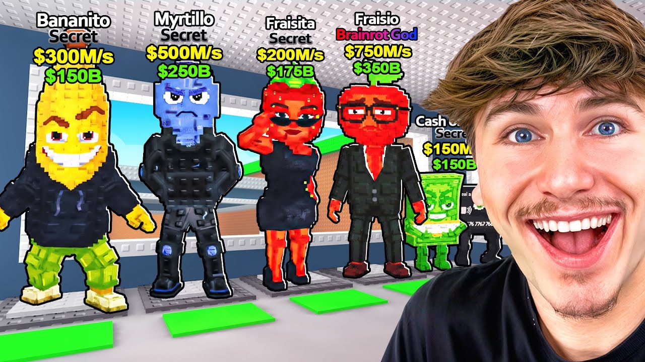 I STOLE ALL THE NEW BRAINROTS!! (I'm improving French Tacos)