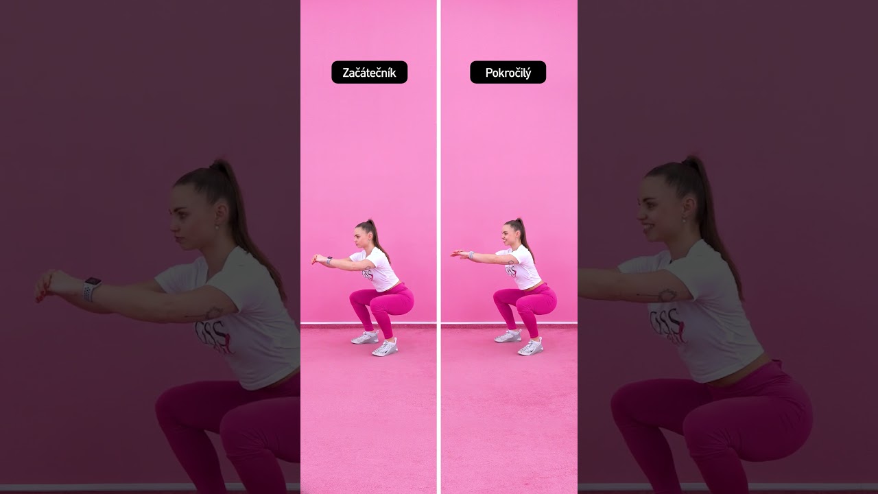 🍑 3 cviky na sexy zadek 💥