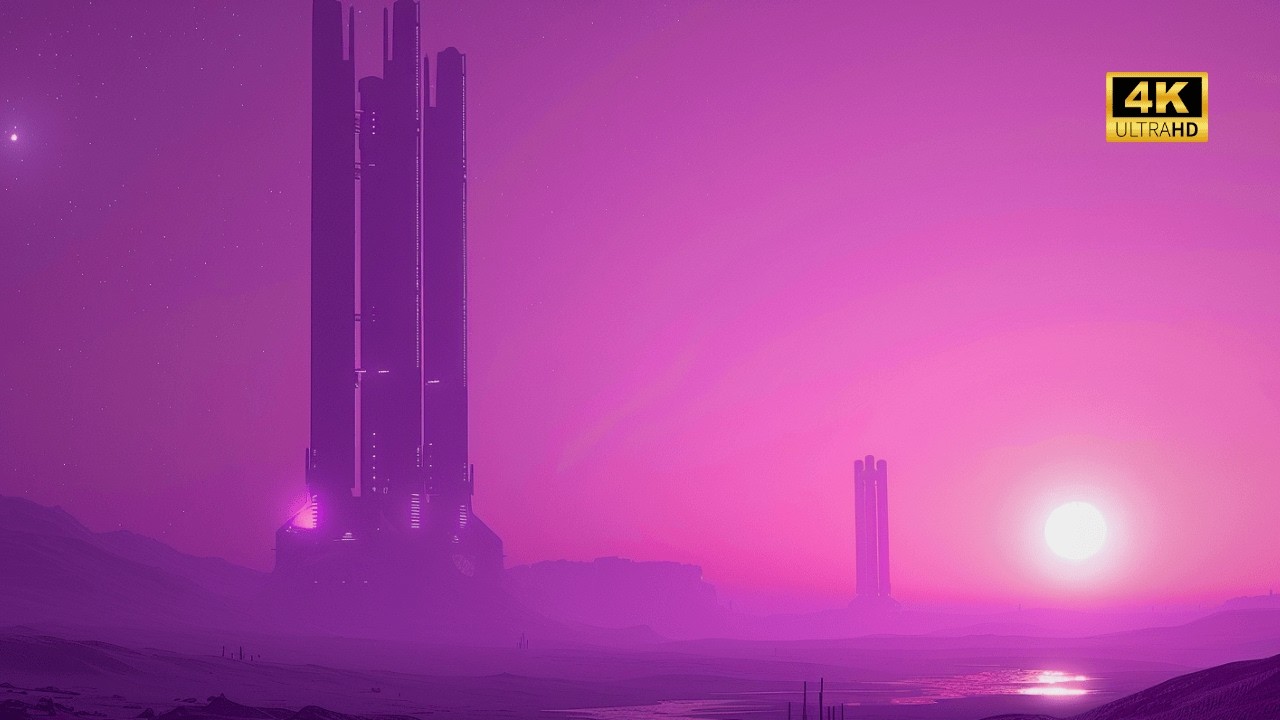 Cosmic Expanse | Sacred Star Horizon – 4K Relaxing Ambient Music