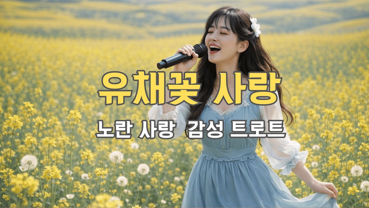 유채꽃 사랑 🌼노란 사랑 감성 트로트
