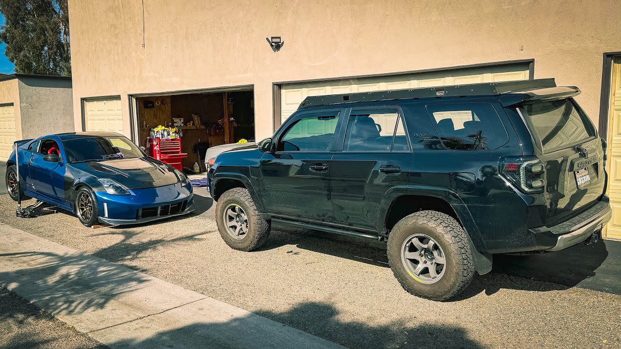 350Z SUBZERO HOOD | 4RUNNER ROCK SLIDERS (Bolt On) KDSS