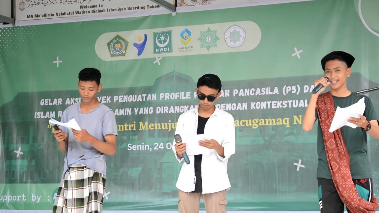 Puisi Berantai Lucu By Santri Kesenian MA Mu'allimin NWDI Pancor
